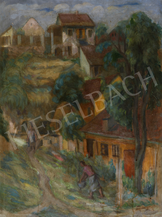  Schönberger, Armand - Summer Hillside, 1956 painting