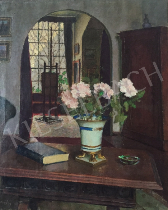 Vidovszky, Béla - Still Life of Flowers painting