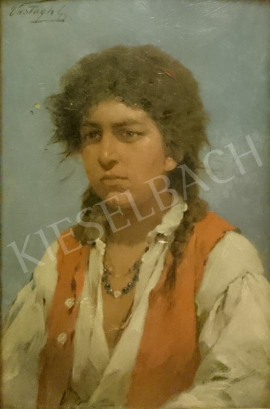 Vastagh, György - Gipsy Girl painting