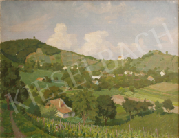 Vidovszky, Béla - Landscape with Vine Plants 