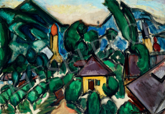 Galimberti, Sándor - Nagybánya Motif, 1913 painting