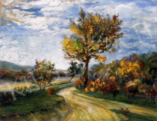  Kernstok, Károly - Autumn Landscape in Nagymaros | 24th Auction auction / 178 Lot