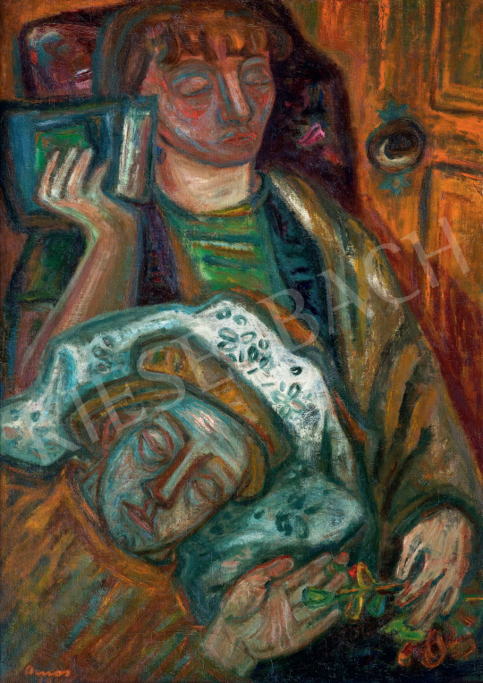  Ámos Imre - Alkony III., 1940 festménye