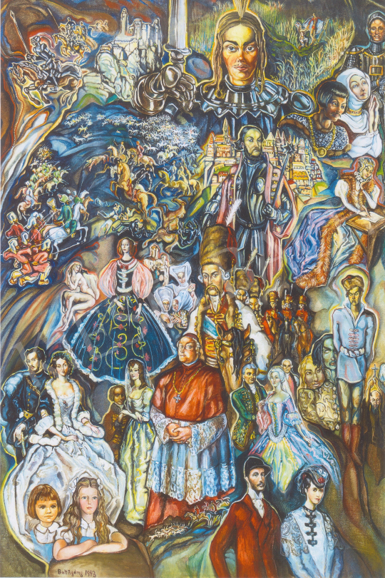  Batthyány, Gyula - History of the Nádasdy Family painting