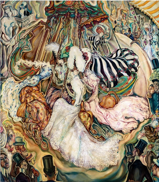  Batthyány Gyula - Caroussel festménye