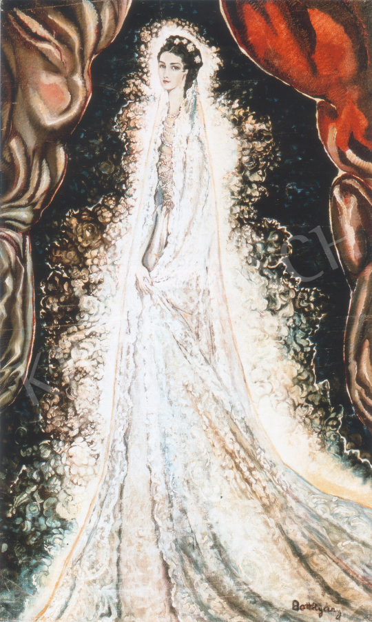  Batthyány, Gyula - Queen Elisabeth (Sissi) painting