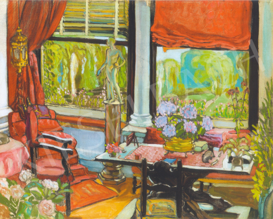  Batthyány, Gyula - Room in the Castle painting