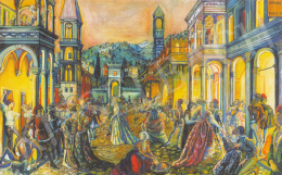  Batthyány, Gyula - Evening in Florence (1927)