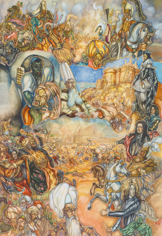  Batthyány Gyula - Háborúk a török ellen festménye