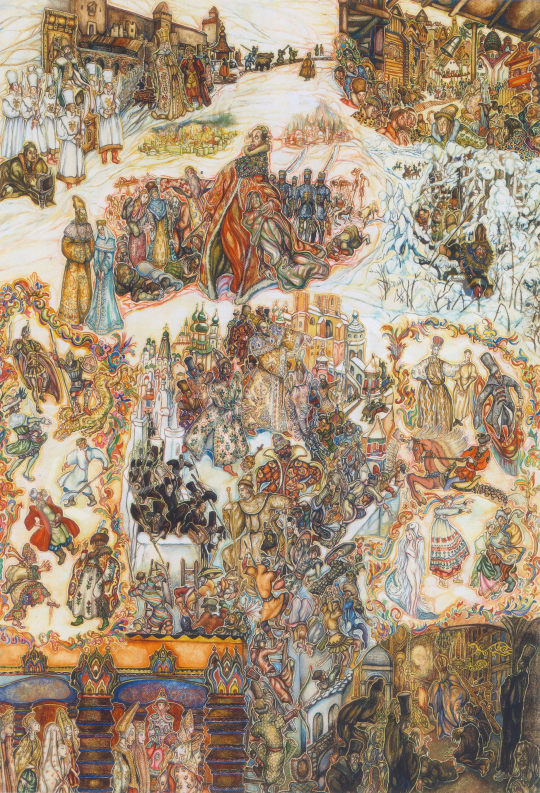  Batthyány, Gyula - The Russian Empire painting