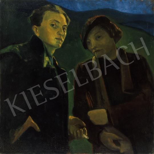 Hegedűs, Endre - Self-Portrait with The Artis's Bride | 24th Auction auction / 193 Lot