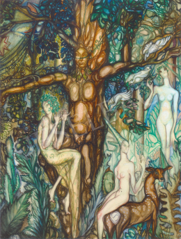  Batthyány, Gyula - Nymphs in the Forest (after 1945)