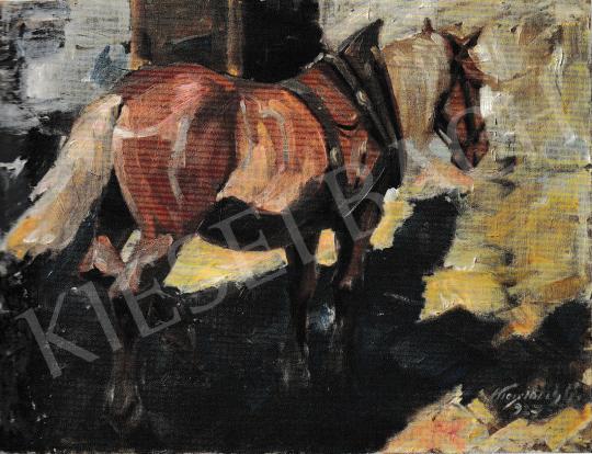  Kieselbach, Géza - Yellow Horse, 1927 painting