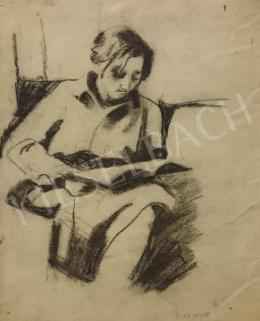 Schubert, Ernő - Reading Woman 