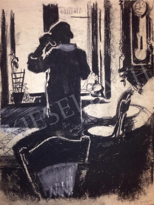 For sale Schubert, Ernő - Woman by Window 's painting