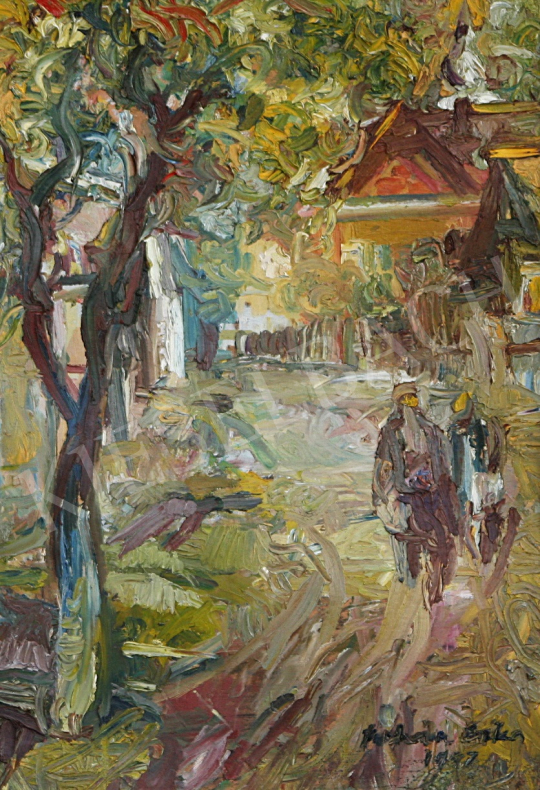 For sale Juhász, Erika - Street of Zsobok 's painting