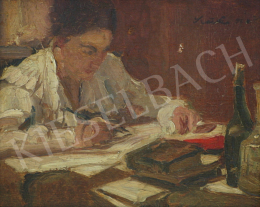 Szüle Péter - Író nő (1920)