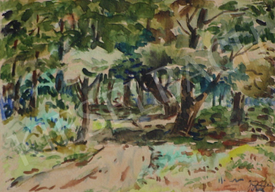 For sale Komjáti-Wanyerka, Gyula (Komjáti Gyula, Wanye - Road in the Forest 's painting