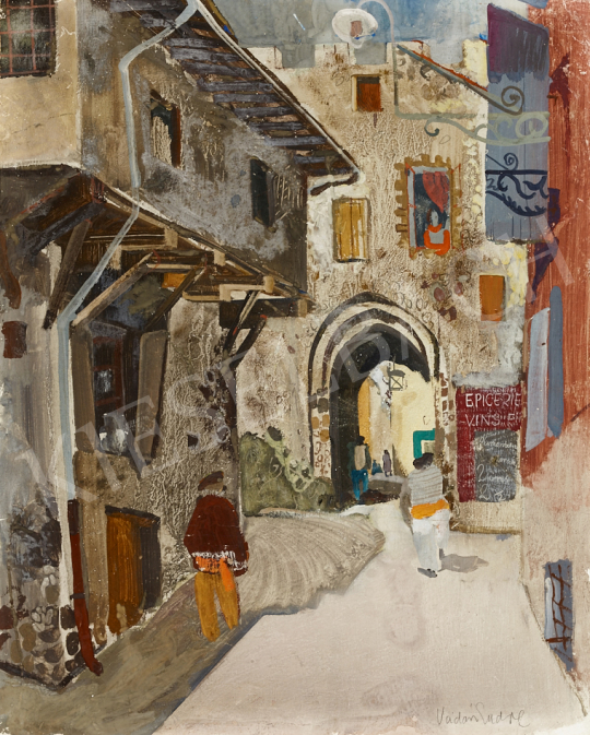 Vadász, Endre - Arcade painting