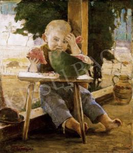 Tornyai, János - Boy on th Terrace 