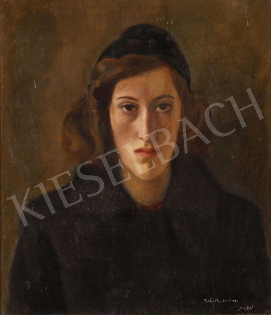 Eladó  Szabó Vladimir - Magda (női portré), 1942 festménye