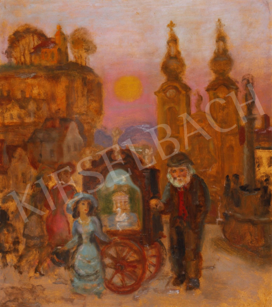  Szabó, Vladimir - Barrel Organ painting