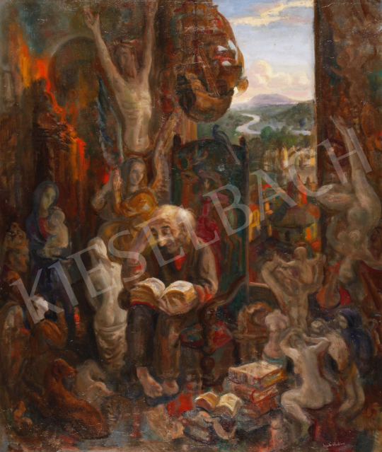 Eladó  Szabó Vladimir - A gyűjtő, 1978 festménye