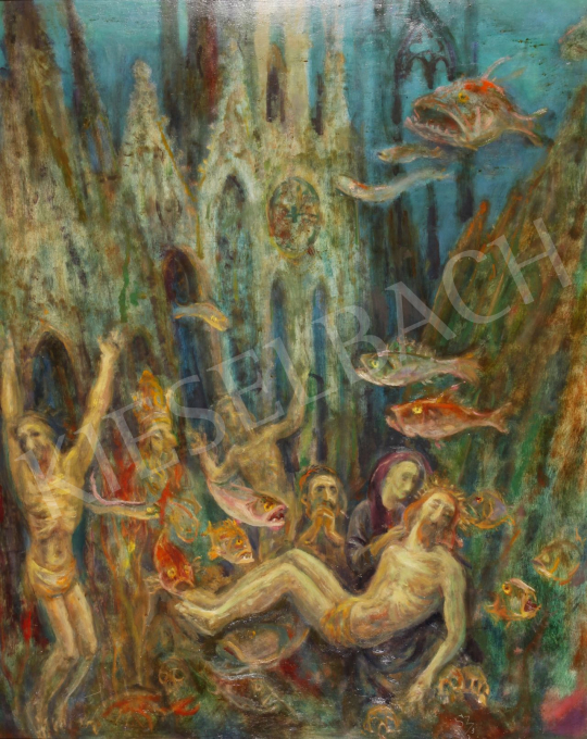  Szabó, Vladimir - The Sunken Cathedral, 1973-84 painting
