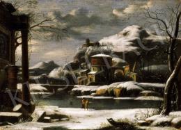 Foschi, Franceso (Attributed to) - Waterside Landscape in Winter, about 1760 