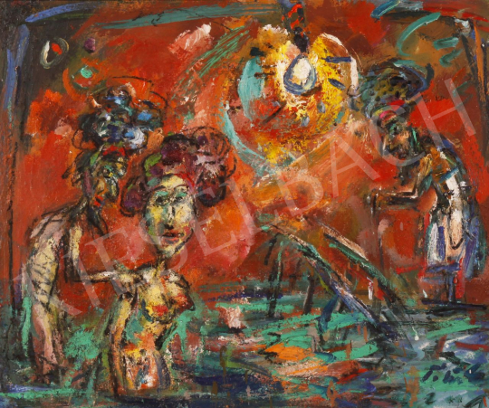  Tóth, Ernő - Susanna and the Elders, 2001 painting