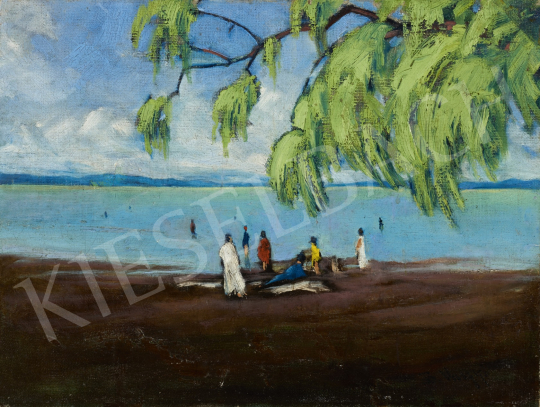 Vaszkó, Ödön - At the Seaside painting