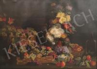 Unknown painter - Still Life with Grapes painting