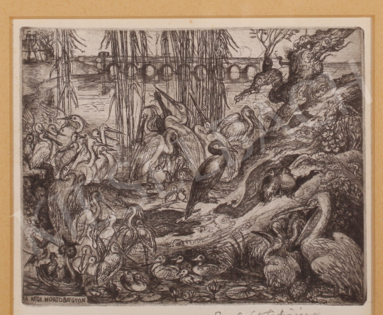 For sale  Szabó, Vladimir - On the Old Hortobágy 's painting