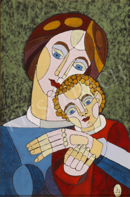  Józsa János - Anya gyermekével 
