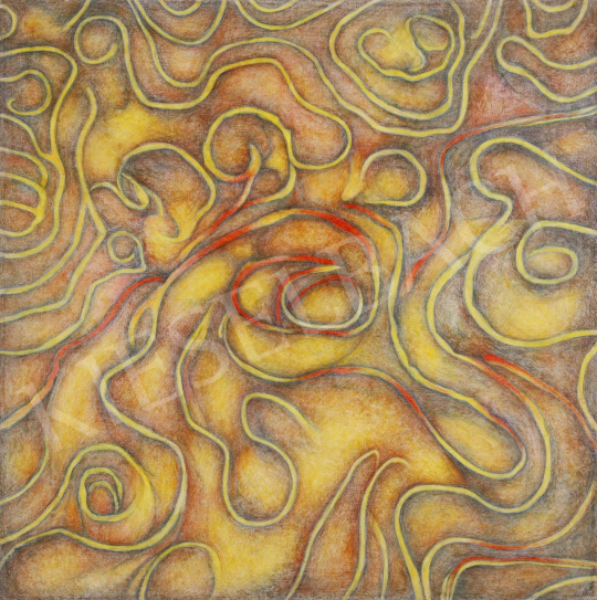 Eladó Orvos András - Labirintus, 2010 festménye