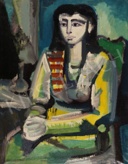  Józsa, János - Female Portrait (Hommage á Picasso) 