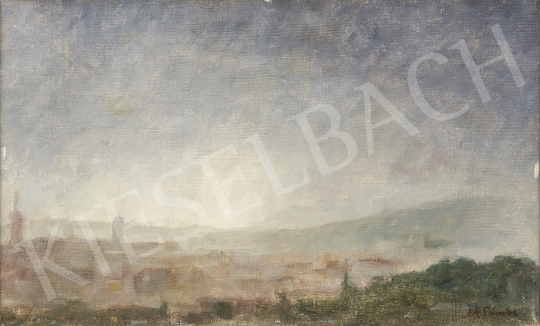 For sale  Ék, Sándor (Alex Keil) - View from Rosehill, in the background with Buda Castle 's painting