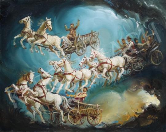  Urbán, Gábor - Carriages in the Heaven painting