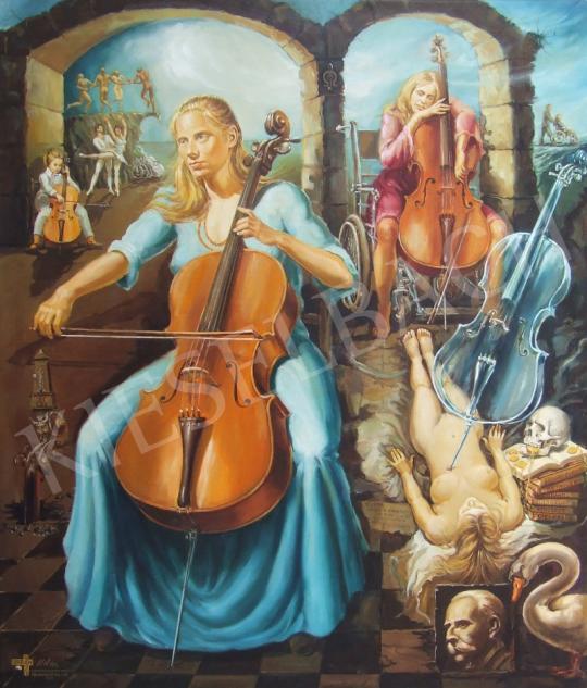  Urbán, Gábor - Jacqueline du Pré painting