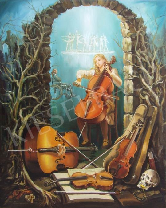  Urbán, Gábor - The Little Jacqueline du Pré painting