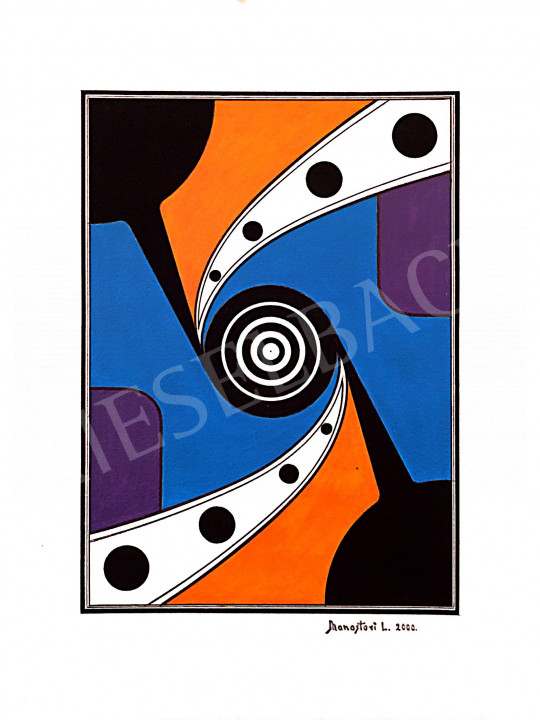 Monostori, László - Whirl, 2000 painting