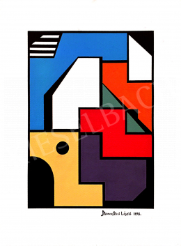 Monostori, László - Colorful Houses II., 1998 