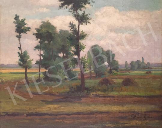 For sale  Petrányi, Miklós - Landscape with Stacks, 1923 's painting