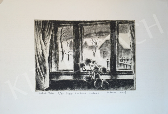 For sale Kórusz, József - Winter Window, 1983 's painting