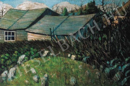 Nagy, István - Backyard, 1911. painting