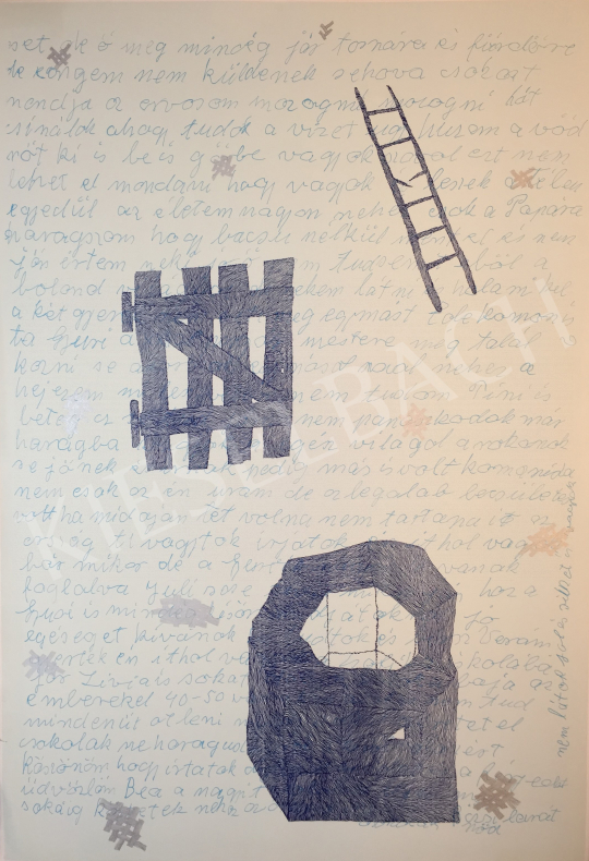 For sale  Hauser, Beáta Lilián - The Well, the Gate, the Ladder III., 2000 's painting