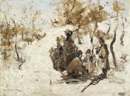 Bruck, Lajos - Wintry Hunting 