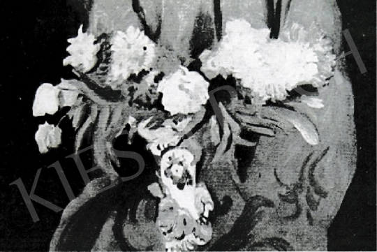  Ferenczy Károly - Bazsarózsás csendélet, 1910 festménye