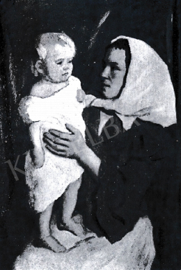  Ferenczy Károly - Anya gyermekével I., 1912 