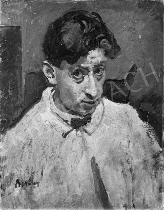 Berény, Róbert - Self-Portrait, c. 1906 painting